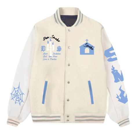 DONSMOKE-CANDLESTICK-CASTLE-BASEBALL-JACKET-BEIGE