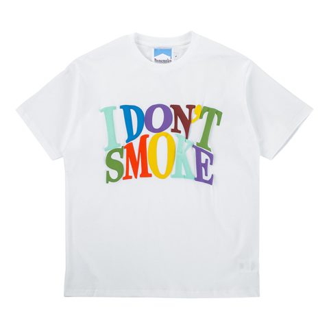 RAINBOW LOGO TEE WHITE